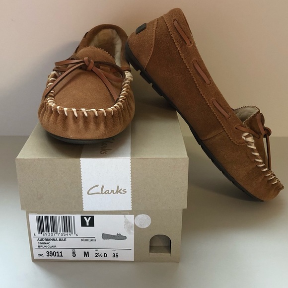 Clarks Shoes - Clark’s Audrianna Jule Cognac